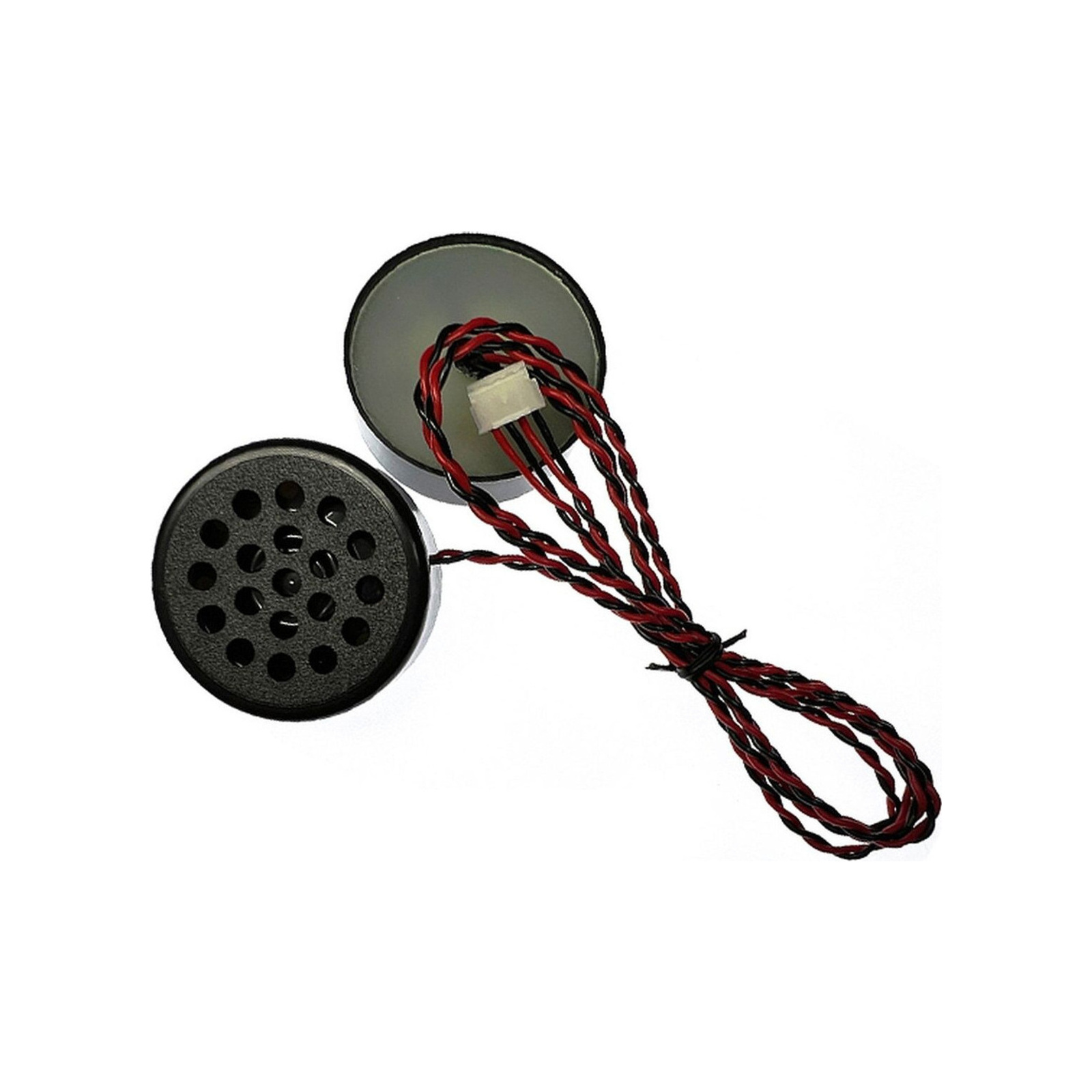 30mm Round BOX Speaker with Wire Connector JC-SPKD30-BOX02-8R1W-W 主图